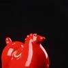 Minimalist Fat Horse Statue Room Aesthetics Ornaments Horse Ceramic Sculpture Living Room Decoration Crafts Vintage Home Decor