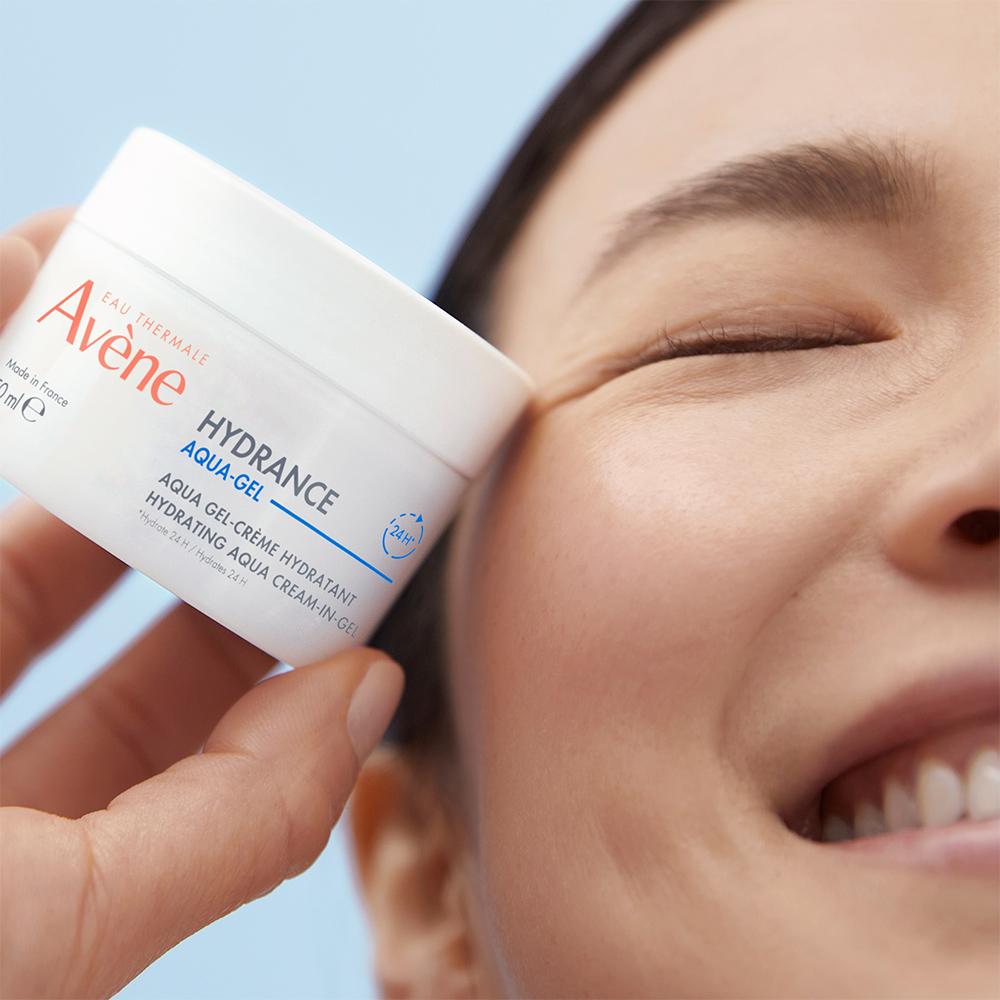 [Avene] Hydrance Aqua Cream-in-Gel 50ml + Essence-in-Lotion 25ml x 2 Set
