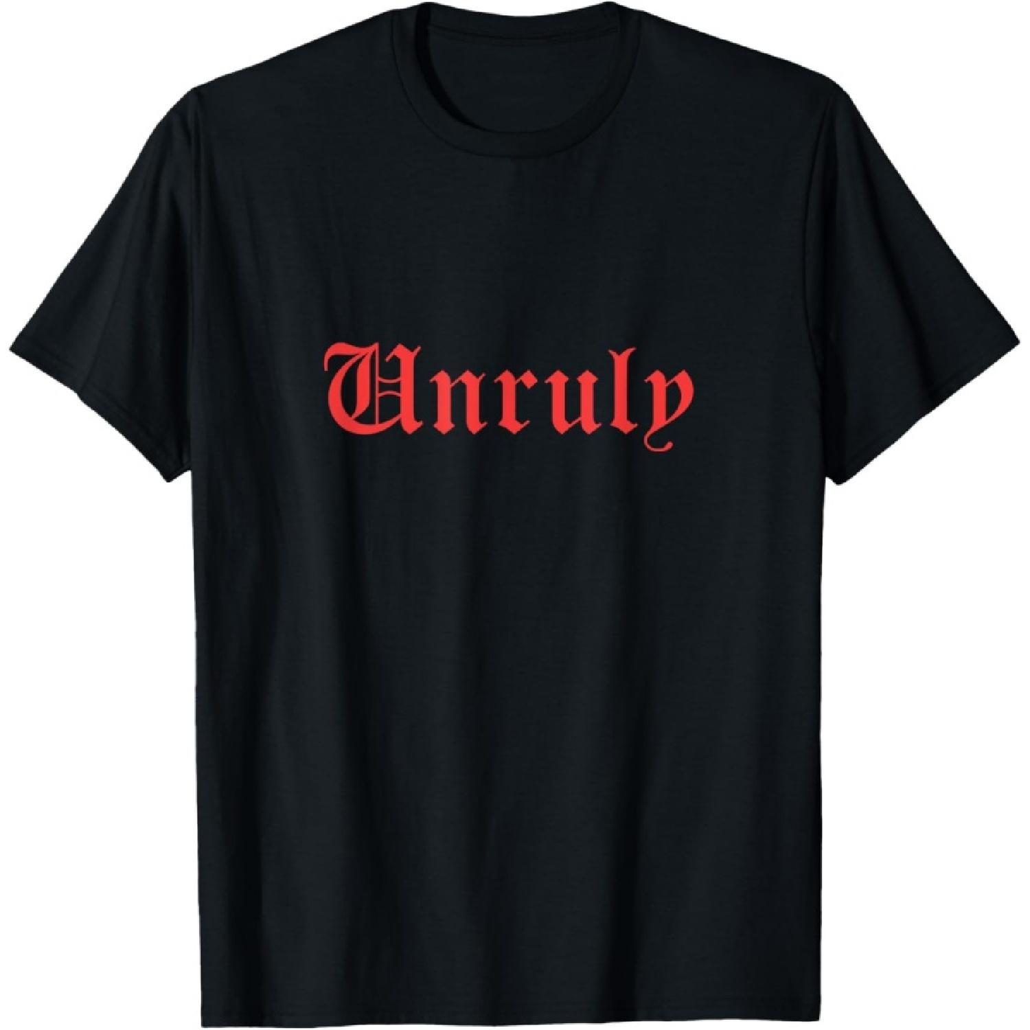 Unruly Jamaican Dancehall Music T-Shirt T-Shirt S