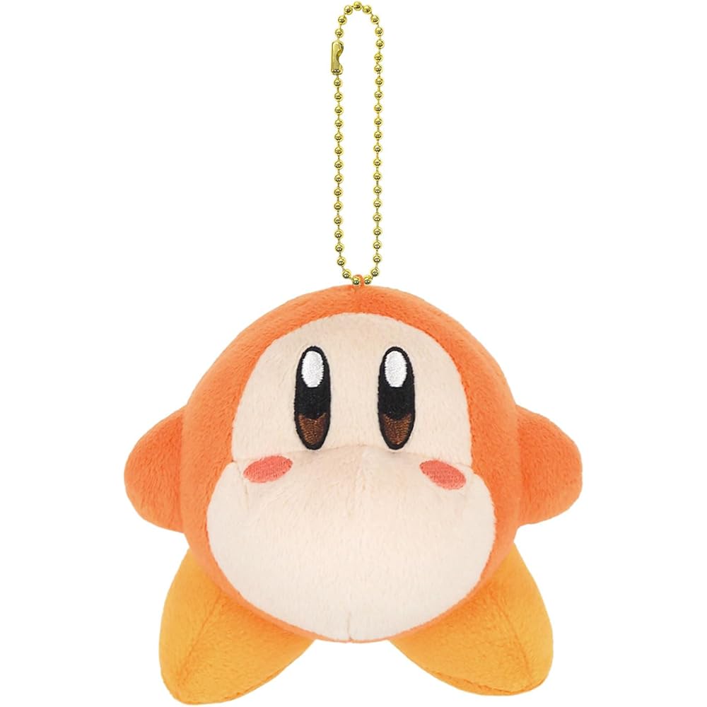 Sanei Boeki Kirby All Star Collection Waddle Dee Plush Toy 10x7.5x8cm Soft Stuffed Animal