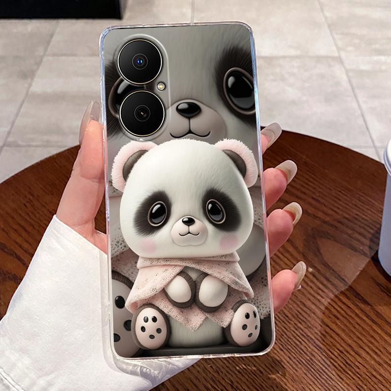 For Huawei Nova Y73 Fashion Beach Seaside Case For Huawei Nova Y73 Clear TPU Soft Cover Anti-scratch Couple Protective Shell