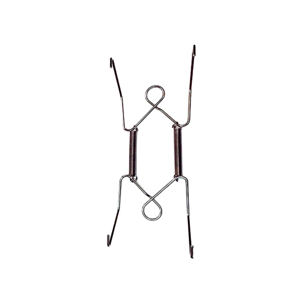20x Plate Hangers for Decorative Plates and Art Hardware with 10 Hook with Nails Decorative Wire Plate Hangers Display Holder