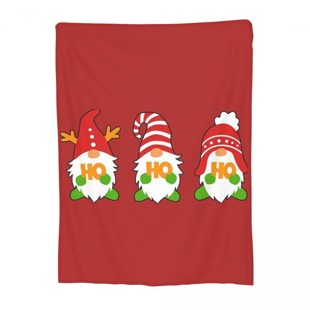 Christmas Gnome Blanket Fleece Sofa Throw Blanket Lightweight Throw Blankets for Home Bedroom Office Throws Bedspread Quilt