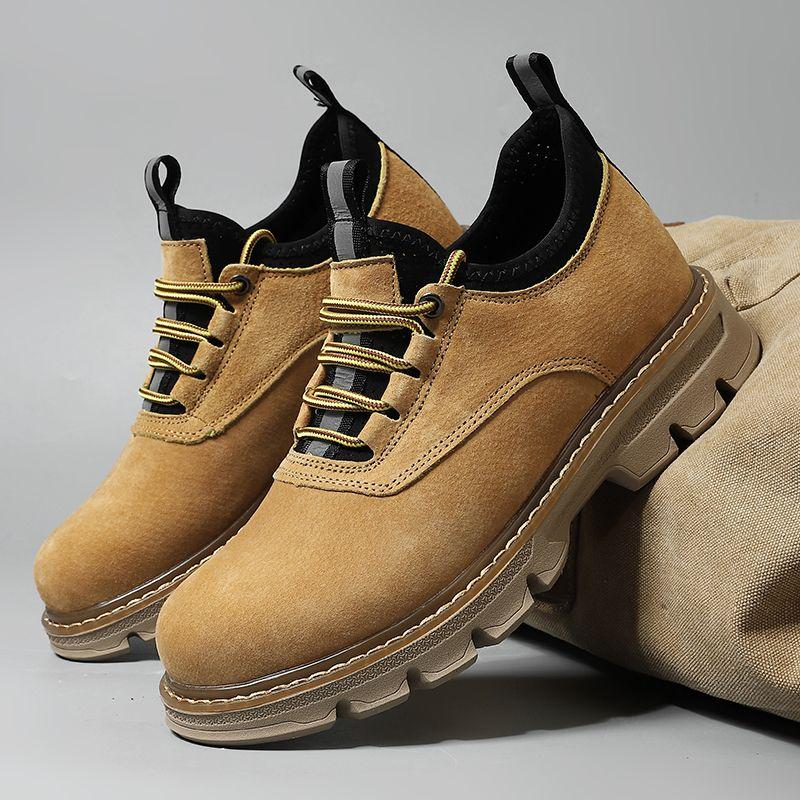 Genuine Leather Bumblebee Martin Boots Men's Boots