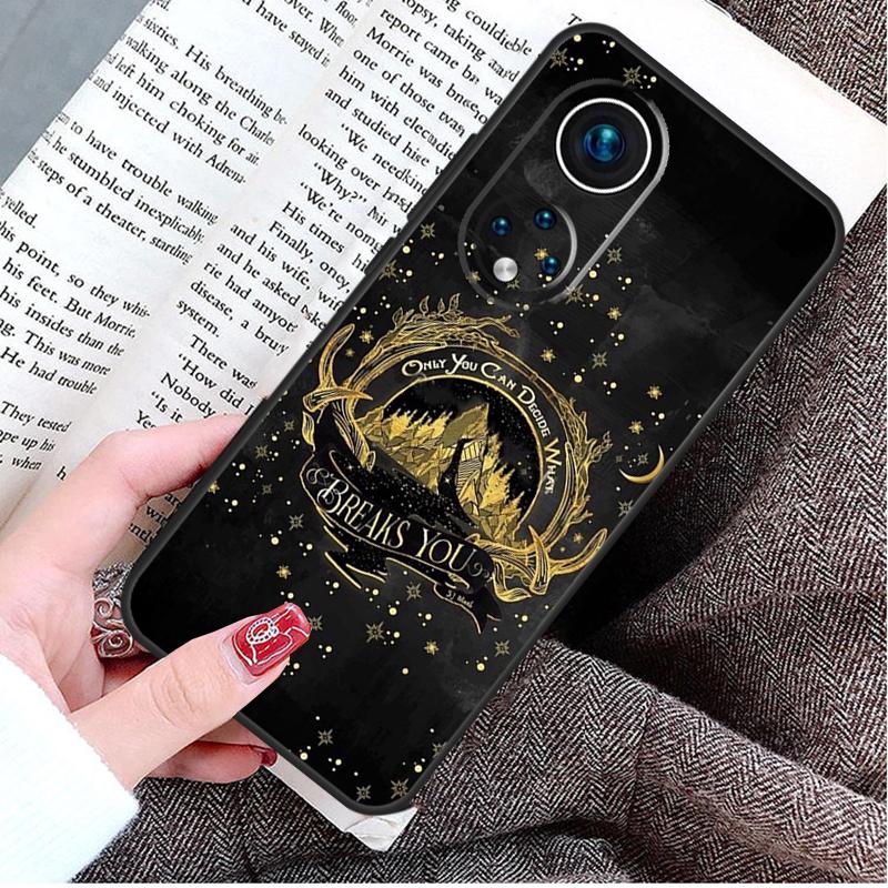 A Court Of Mist And Fury Case For Honor Magic 5 Lite 6 Pro 50 70 90 Honor X8b X9b X6 X7 X8 X9 X6a X7a X8a X9a Cover