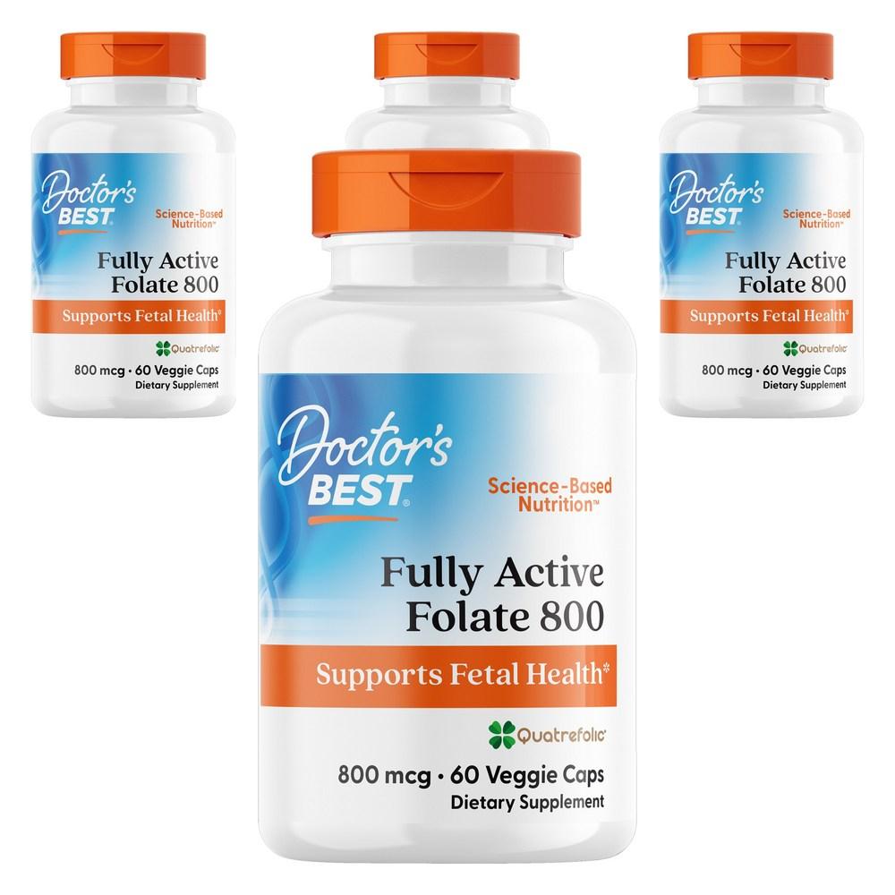 Doctors Pully Active 800mcg Veg Capsules 4 pcs 60 Tablets