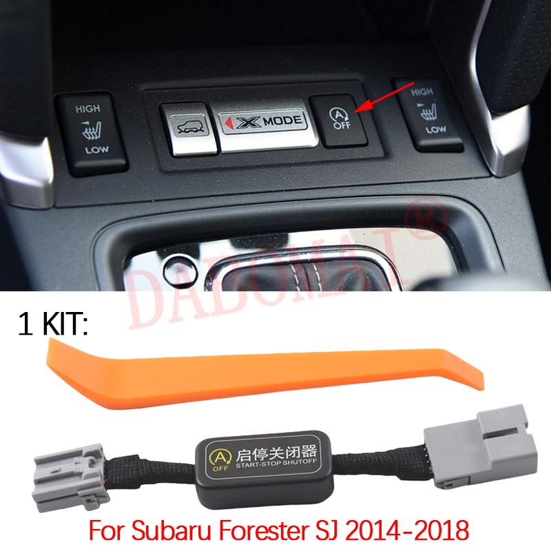 Car Start Stop Engine System Off Eliminator Device Control Sensor Plug Stop Canceller Wire for Subaru Forester SJ 2014-2018
