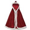 New Christmas cape Adult cape Children's Christmas cape Santa role-playing party costume