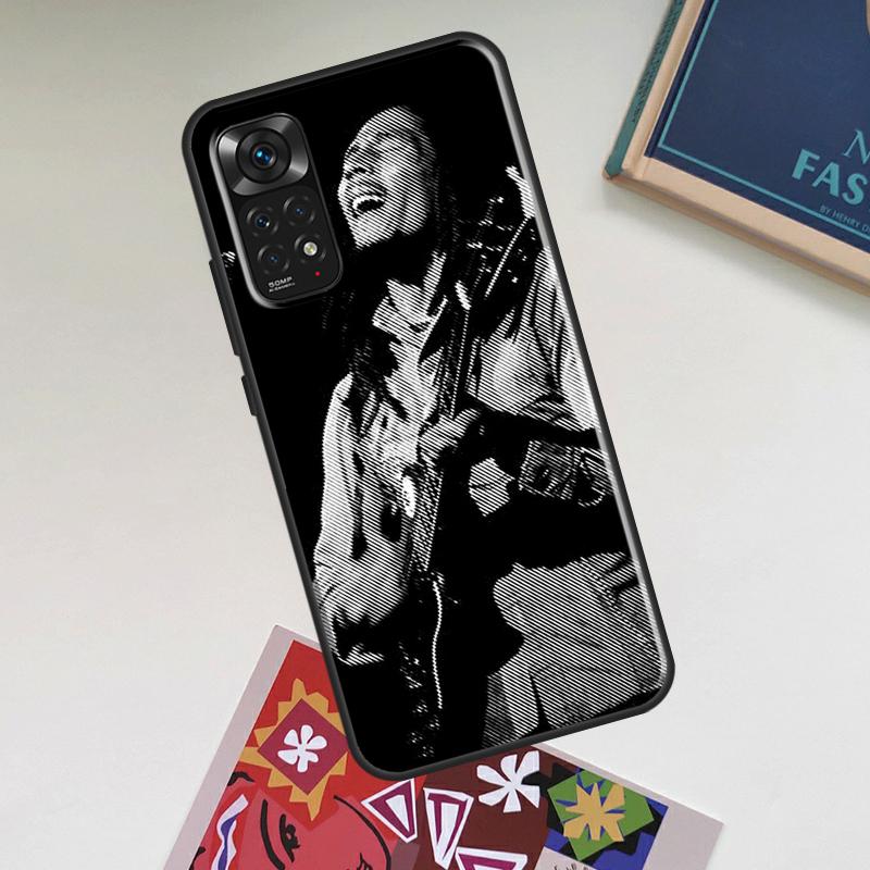 Bob Marley Case For Xiaomi Redmi Note 14 Pro 13 12 11 9 10 15 Pro Plus Redmi 15 C 14C 13C 10C 12C Cover
