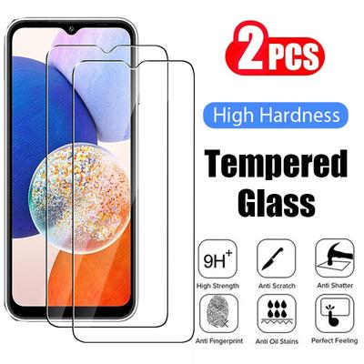 2 buc. sticlă securizată pentru Samsung Galaxy A14 A34 A54 5G A24 A04 A04S A04E M14 M34 M54 M15 Film transparent de protecție pentru ecran