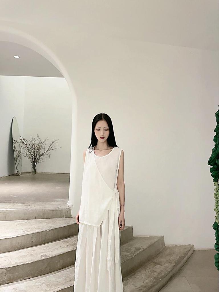 Xun'an Comfortable Loose Yoga Rayon Wide-Leg Pants – 2 Colors