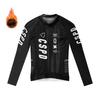 Unisex Thermal Cycling Jersey Long Sleeve Road Bike Mountain Winter Outdoor Sport