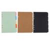 5 Pieces of Power Tabett Paper Planner Notebook Divider Index Page with 6 Holes
