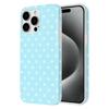 Coque pour iPhone 16 Pro Design à Pois IMD TPU Cover Arrière de Téléphone