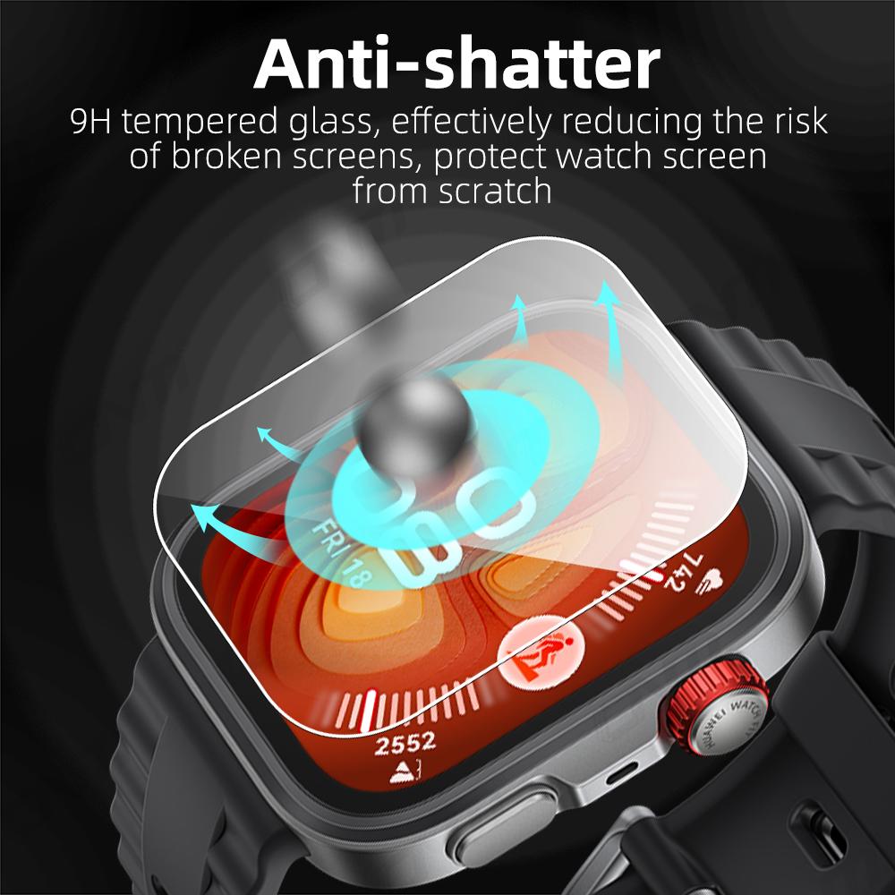 9H Τζάμι Tempered για Huawei Watch Fit 4 Pro, Premium Προστατευτικό Οθόνης Ανθεκτικό HD Διαυγές Αντιχαρακτικό Φιλμ Προστασίας Αξεσουάρ