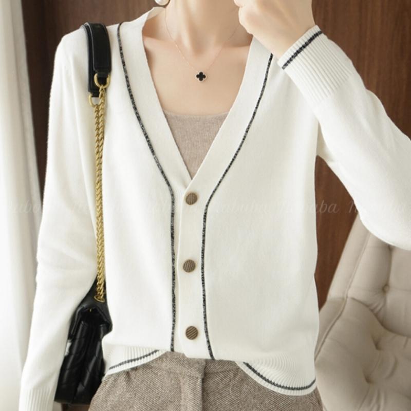 NaVaVa V Neck Long sleeVe Knit Cardigan Nk2288