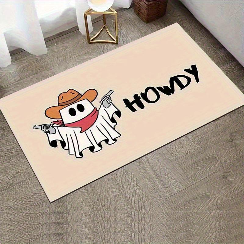 

Halloween Welcome Doormat- Halloween Decorative Mat, Non-slip Absorbent Bathroom Mat, Suitable for Indoor/Outdoor, RV, Farm, Hom 40x60cm