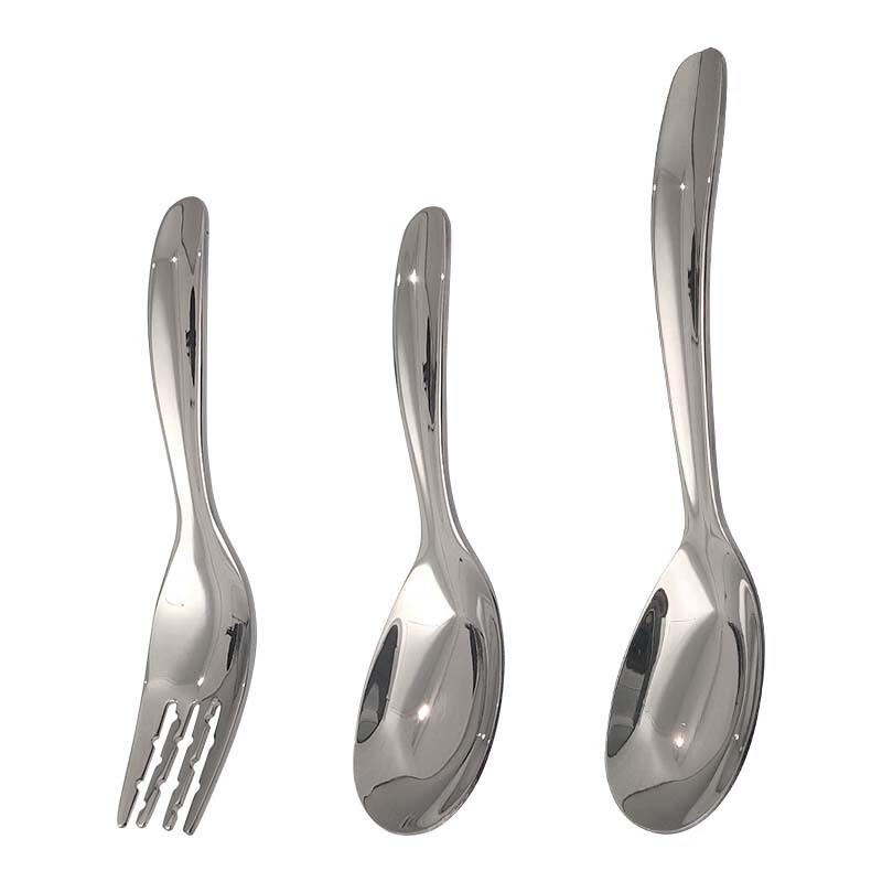 Zhinianhua 316 Stainless Steel Kids Fork and Spoon Set
