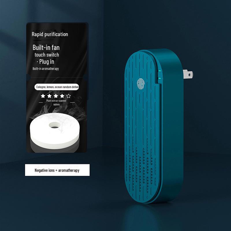 Mini Air Purifier for Small Rooms: Smoke, Odor, Formaldehyde Removal with Negative Ion Oxygen Bar and Sterilization