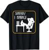 Somehow I Manage Funny Humor Sarcastic Quotes Gift Ideas Gifts Unisex T-Shirt
