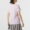 Puma Letter Print Casual Loose Breathable Short Sleeve T-Shirt Women Tops Light-Pink 682127-60