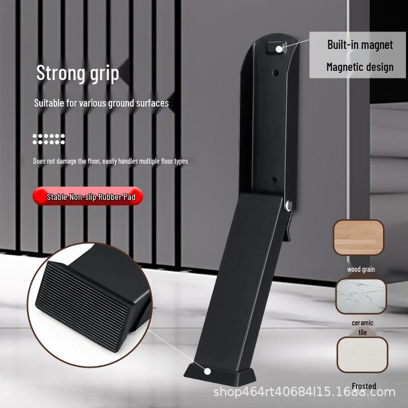 Windproof Door Stopper & Wedge Clamp Anti-collision Holder