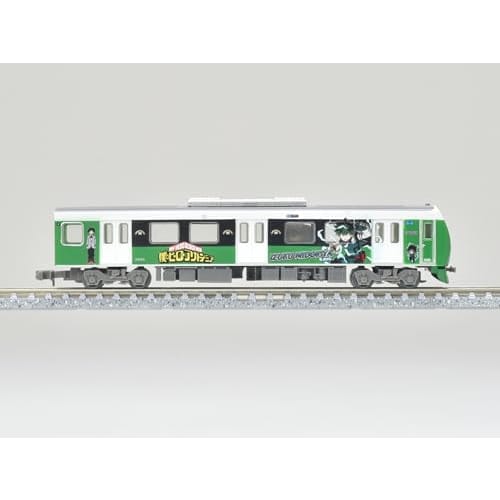 Railway Collection Tetsuro Shizuoka Railway A3000 Series My Hero Academia Izuku Midoriya 2-Car Set Diorama Supplies
