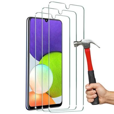 Lot de 3 Verres trempés PROSHOP pour Samsung A22 4G - Protection écran Haut Definition - Anti-Choc Intégral