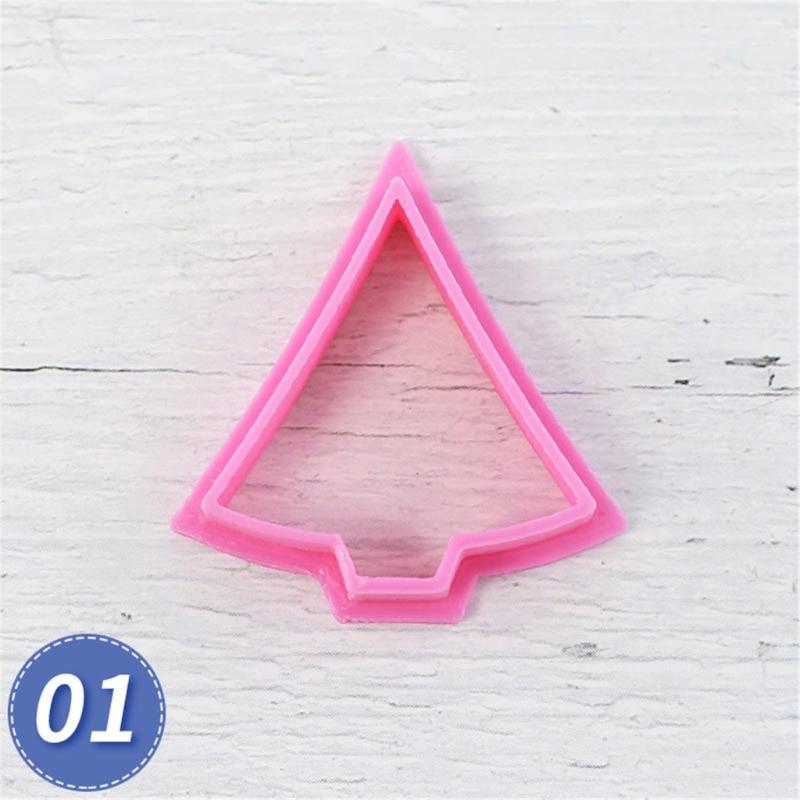 22 PCS Christmas Cookie Cutters Biscuit Cutter Multi Shapes Cookie Moulds PP Material Biscuit Mold Baking Accessories