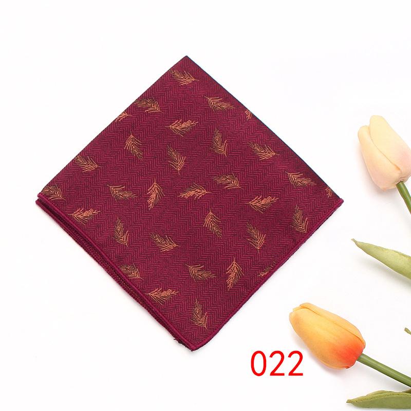 Rael Men'S British Retro Pattern Square Towel Suit Pocket Towel Wedding Business Suit Shirt Batch Handkerchief