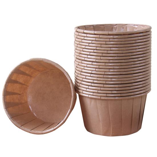 

50 шт., устойчивые к высоким температурам чашки для торта, жиронепроницаемая бумага, водонепроницаемые, легко извлекаемые из формы, одноразовые пищевые чашки для выпечки