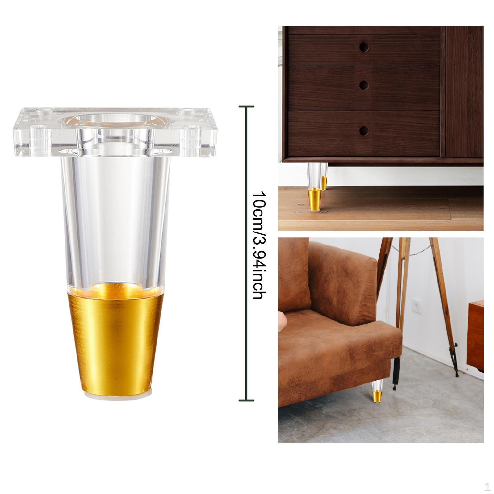 

Акриловая мебельная ножка для стула и дивана, замена ножек, для ТВ-тумбы, стола 10 cm