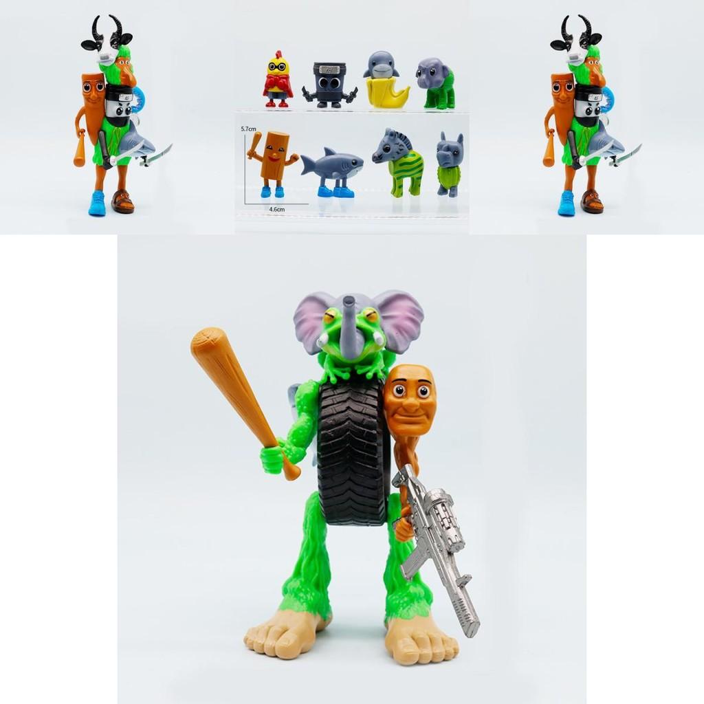 Italian Brainrot Al Pvc Mythical Creatures Figure Set With Collectible Design For Fantasy Enthusiasts