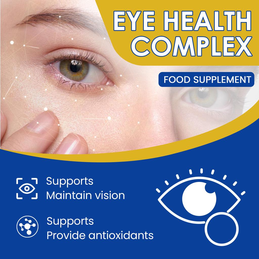 Rich In Vitamin A, Lutein, Zeaxanthin Capsules, Supports Eye Health, Antioxidant Properties, Suitable for Adults.