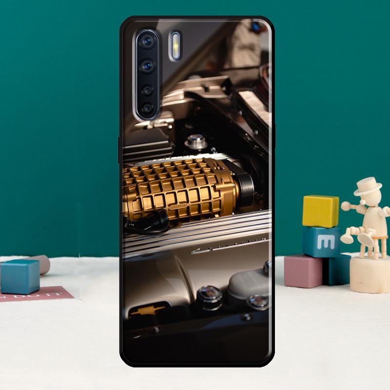 Mechanical Engines Phone Case For Oppo A40 A60 A80 A78 A98 A18 A38 A58 A15 A17 A77 A74 A94 A54 A57S A16 A76 A96