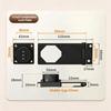 3 Digit Household Security Cabinet Password Locks Keyless Drawer Combination Coded Door Lock Zinc Alloy Furniture Hardware