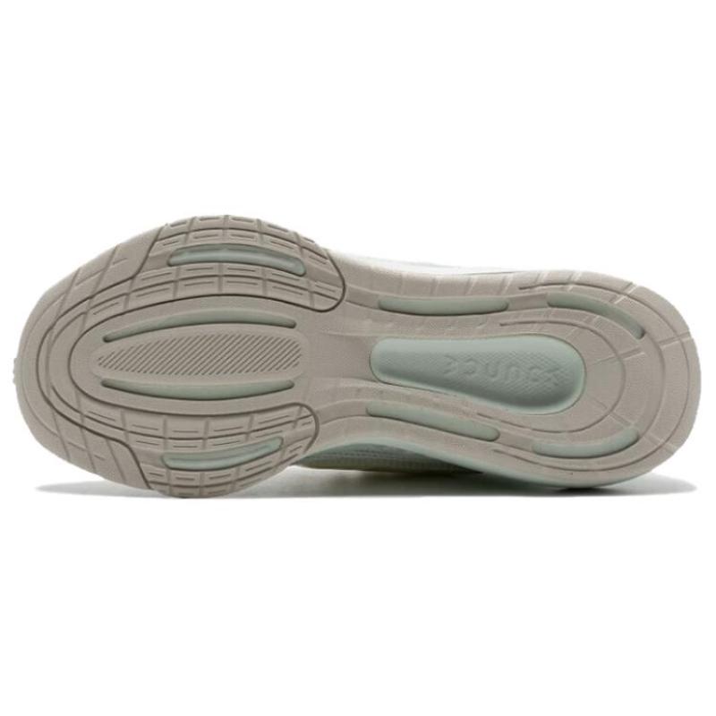 Adidas Abrasion Resistant Breathable Low Top Running Shoes Women's White Cyan Sneakers IE0730