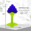 Baby Fruktform Bitering – Myk Silikon Bitering for Spedbarn - pakke med 3
