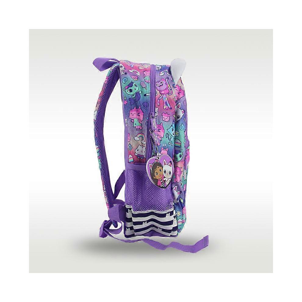 Kids School Bag Girls Dazzling Color Gabby Dual Shoulder Backpacks for Students 16 Inches