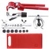 11-teiliges Rohrbördelwerkzeug Brems- Kraftstoffrohr Reparatur Bördelwerkzeugsatz mit Schneider Biegewerkzeugsatz