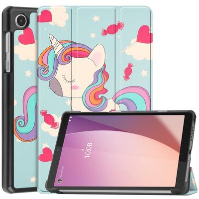 Case for Lenovo Tab M8 Gen 4 TB-300FU, Smartcase, Unicorn