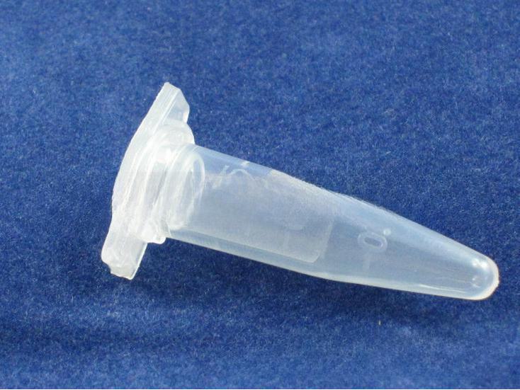 Thickened plastic 1.5ml centrifuge tubes for laboratory use