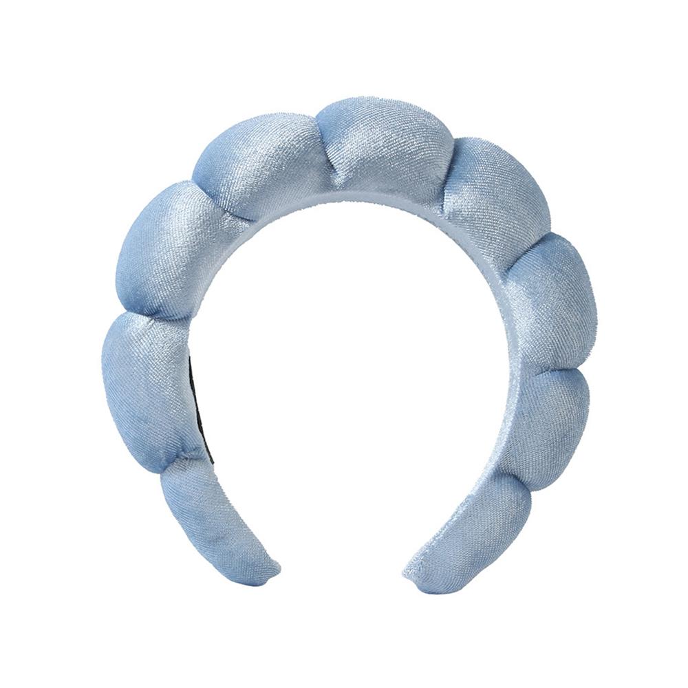 3/1PCS Microfiber Washing Wristbands Hairband Scrunchies Puffy Headband SPA Bubble Headband Washing Face Makeup Shower Skincare