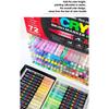 12/24/36/48/60/72/100/120 Colors Acrylic Paint Pens Christmas Gift Rock Painting Pens  Wood Canvas