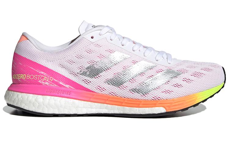 adidas Wmns Adizero Boston 9 'White Screaming Pink' Donna H68744