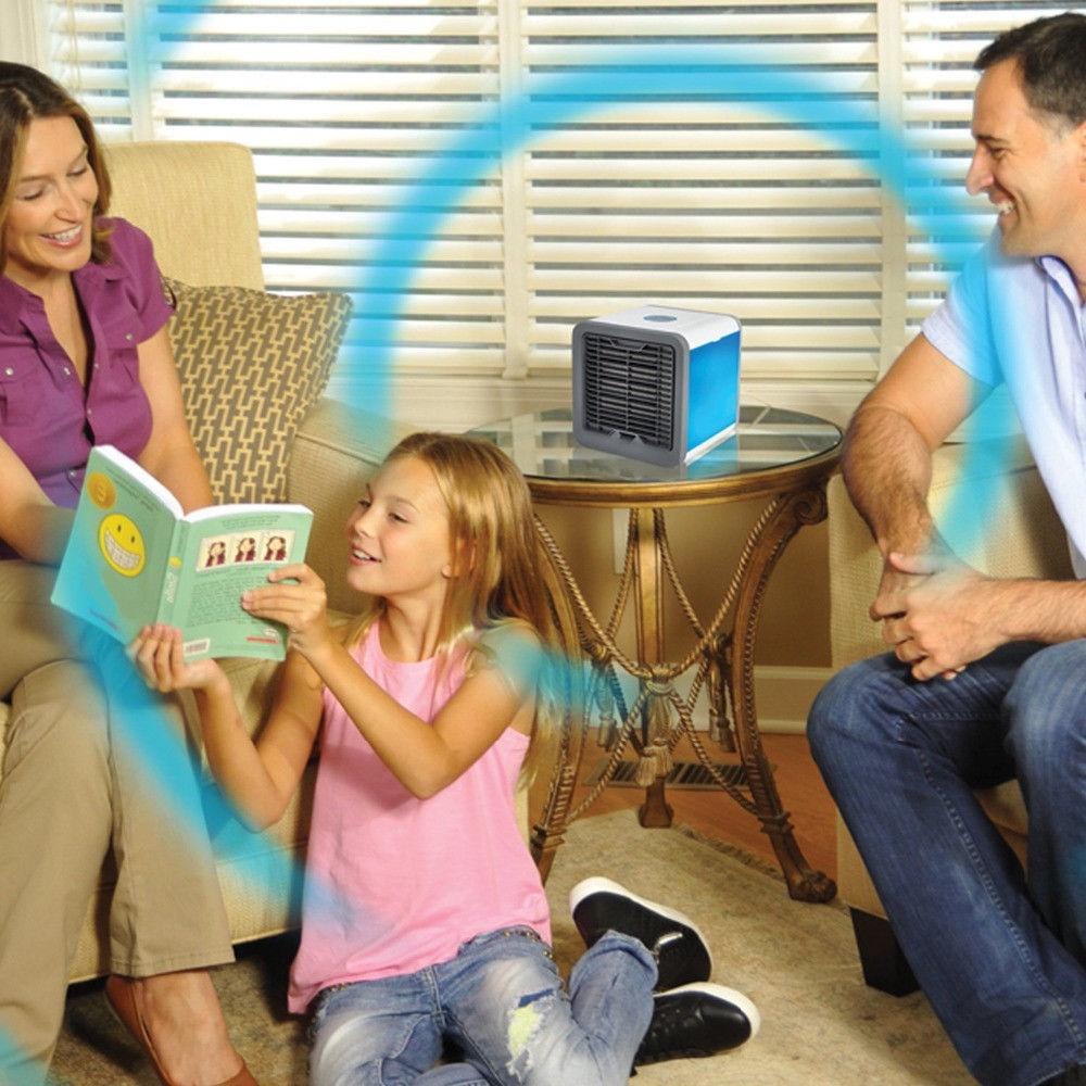 Portable Usb Air Conditioning Fan Mini Home Cooler Office Air Humidifier Fan