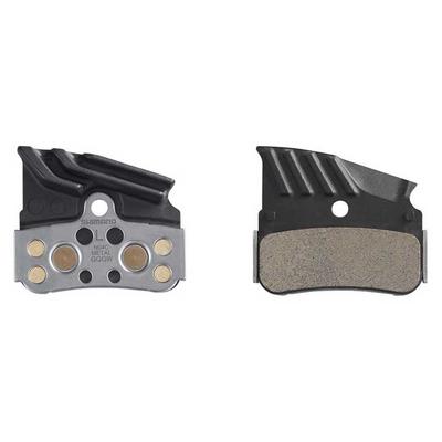 SHIMANO Pastilla de freno de disco N04 de metal con aletas