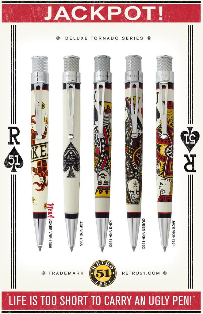 Retro 1951 Retro 51 Rollerball Tornado Royal Joker VRR-1366