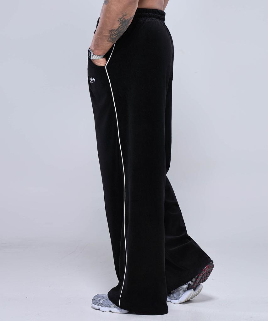 Pijikeolgameoncheu P2584 Velour Track Pants [Black]