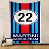MMartini Racing Anime Tapestry Hanging Tarot Hippie Wall Rugs Dorm Home Decor